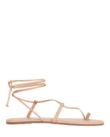 TKEES Jo Leather Lace-Up Sandals | INTERMIX®