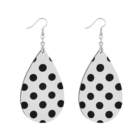 Polka-dot earrings