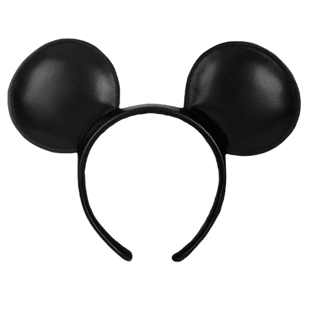 Leather Mickey Mouse Ears