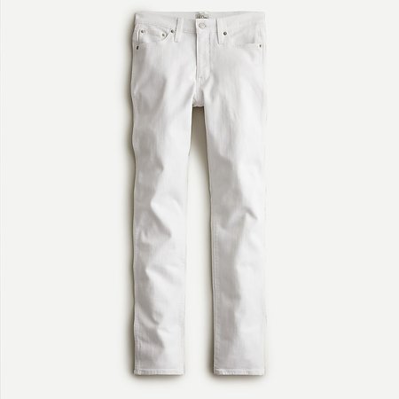 J.Crew: 9" Vintage Slim Straight Jean In White For Women