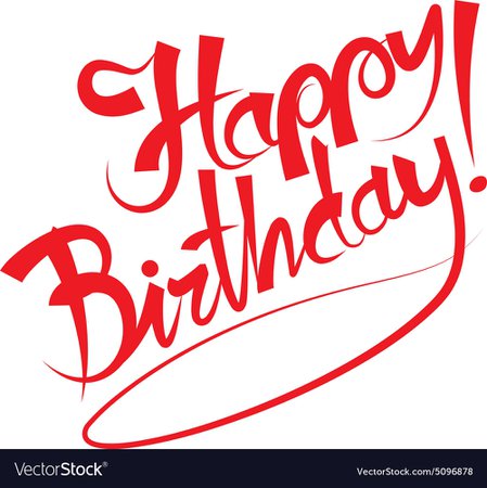 Happy birthday Royalty Free Vector Image - VectorStock