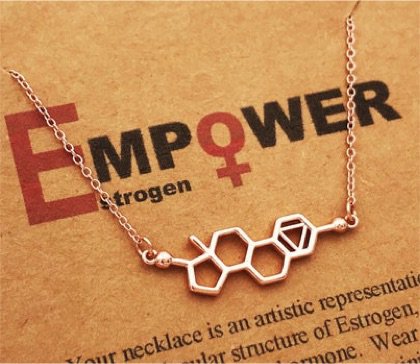 estrogen necklace