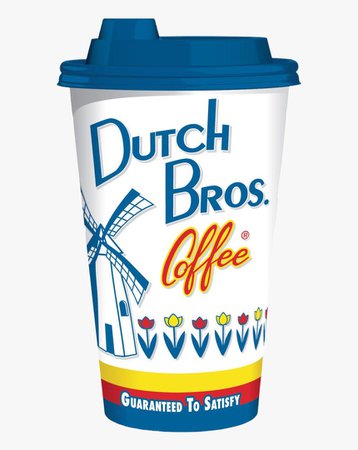 dutch bros cup png