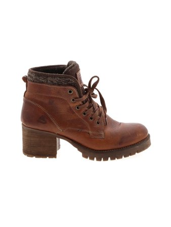 Bull Boxer Solid Brown Ankle Boots Size 8 - 71% off | thredUP