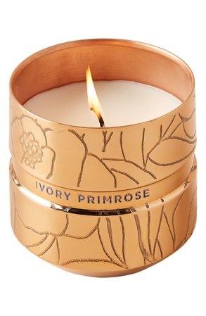 Anthropologie Ivory Primrose Flora Couture Candle | Nordstrom