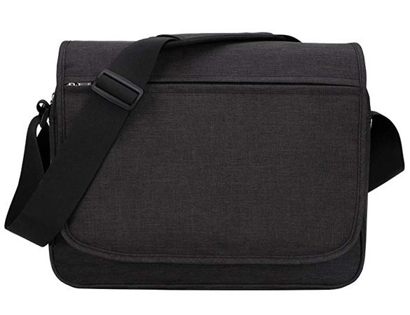 Amazon.com | MIER Unisex Laptop Messenger Bag for 15.6" Computer Shoulder Crossbody Bag for Work and School, Multiple Pocket, Update Black | Messenger Bags