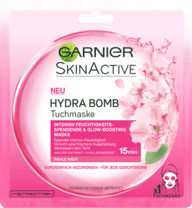 Garnier Hydra Bomb Tuchmasken Sakura Glow-Boosting Maske dauerhaft günstig online kaufen | dm.de