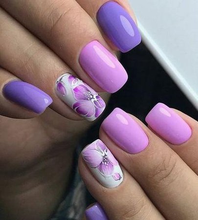 elegant purple nail designs - Google Search
