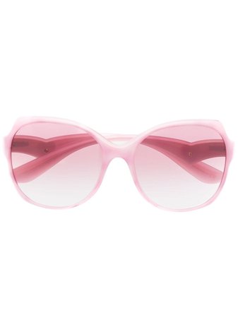 Dolce & Gabbana Eyewear Cuore oversize-frame sunglasses