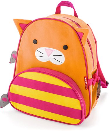 Amazon.com: Skip Hop Cat Toddler Backpack, 12" School Bag, Multi : Clothing, Shoes & Jewelry