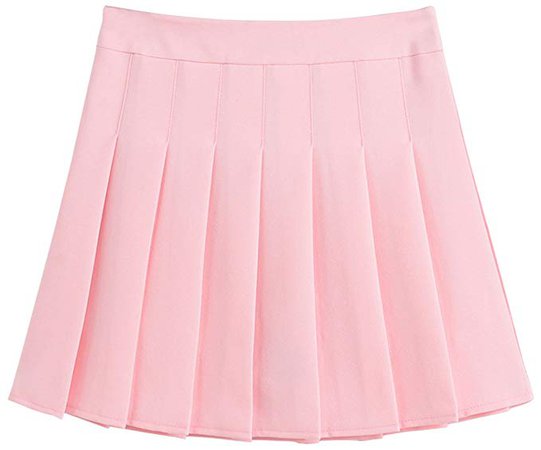 chouyatou Women's Simple High Waist All Around Pleated A-Line Skirt at Amazon Women’s Clothing store