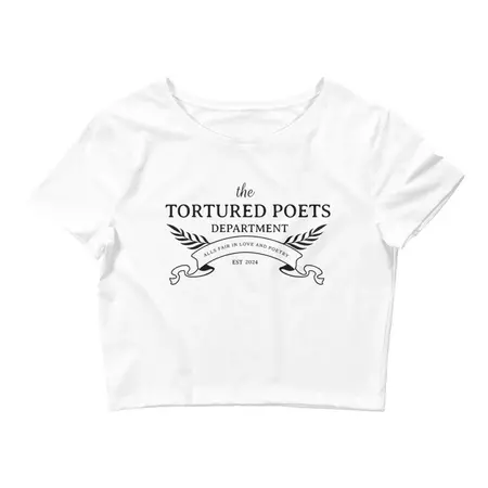 The Tortured Poets Department Baby Tee thin, Comfy Material - Etsy