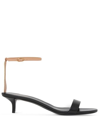 Burberry embellished-detail Leather Sandals - Farfetch