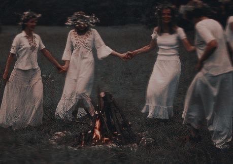 Magic witch coven