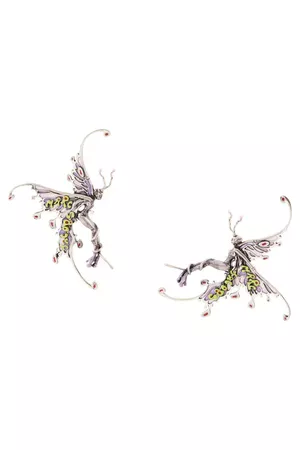 Heaven by Marc Jacobs Gothic Butterfly Earrings