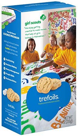 Girl Scout Cookies Trefoils Traditional Shortbread Cookie - 3 Boxes: Amazon.com: Grocery & Gourmet Food