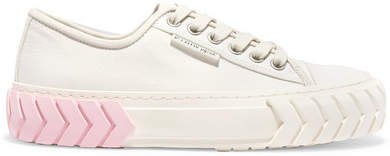 both - Tyres Low Canvas Sneakers - White