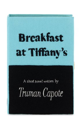 Olympia Le-Tan Breakfast At Tiffany's Book Clutch