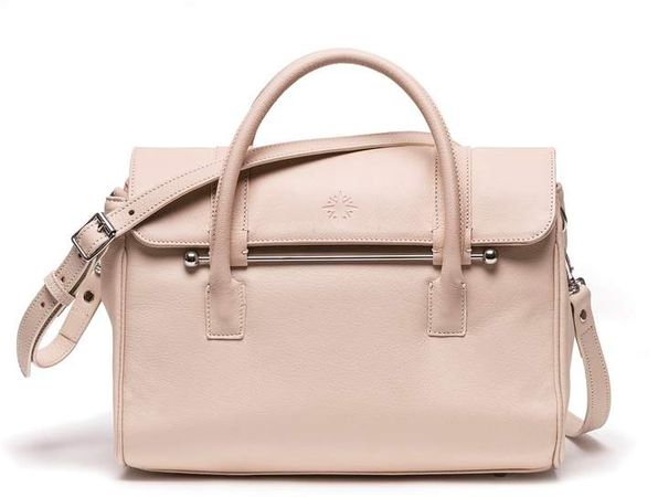 Of London The Small Queen Cross-body Bag in Cream