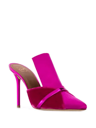 Danielle Mules Shoes In Purple