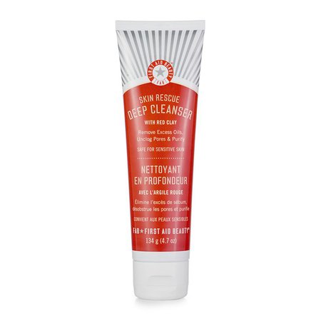 Skin Rescue Red Clay Cleanser | Sensitive Skin Care - First Aid Beauty