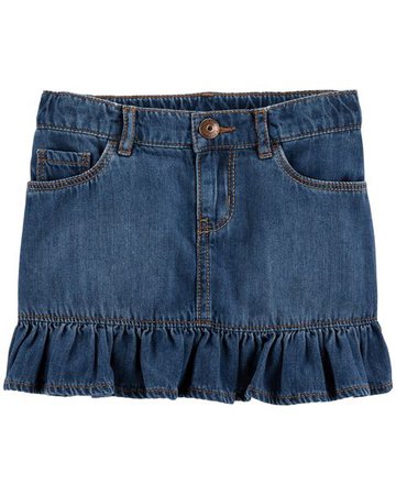 Ruffle Denim Skirt | OshKosh.com