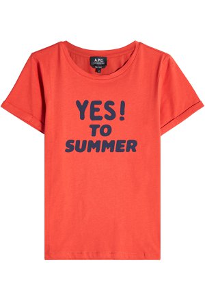 Yes! To Summer Cotton T-Shirt Gr. XS