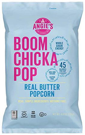 Boom Chicka Pop Real Butter Popcorn