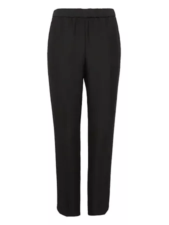 Hayden Tapered-Fit Pull-On Dolphin-Hem Ankle Pant | Banana Republic