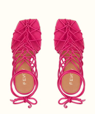 Caged In sandals 105 - Candy Pink | FENTY