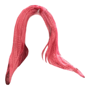 Pink/Red Hair PNG