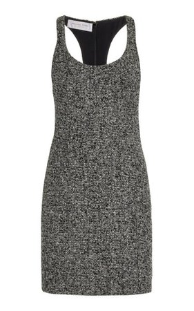 Herringbone Tweed Mini Dress By Michael Kors Collection | Moda Operandi