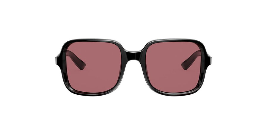 AlexaChung HU4005 54 Violet & Black Sunglasses | Sunglass Hut USA