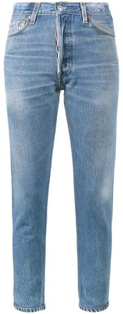 High-Rise Cropped Jeans