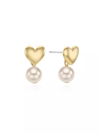 Judie Heart Pearl Earring | W Concept