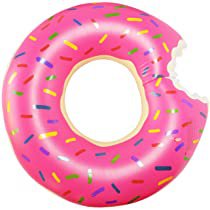 Amazon.com: TORQPRO Donut Pool Floats Inflatable Adult Donut Raft Rings Swim Pool Party for 45.2 inch: Sports & Outdoors