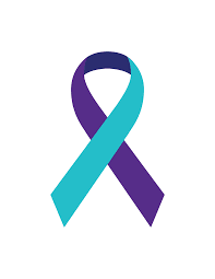 suicide awareness ribbon - Google Search