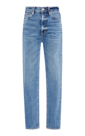 Beatnik High-Rise Slim-Leg Jeans by SLVRLAKE | Moda Operandi
