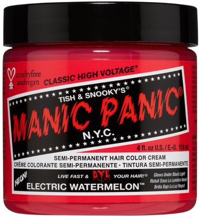 •• Manic Panic - Hair Dye •• Electric Watermelon ••