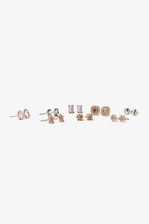 Assorted Rhinestone Stud Earring Set | Forever 21