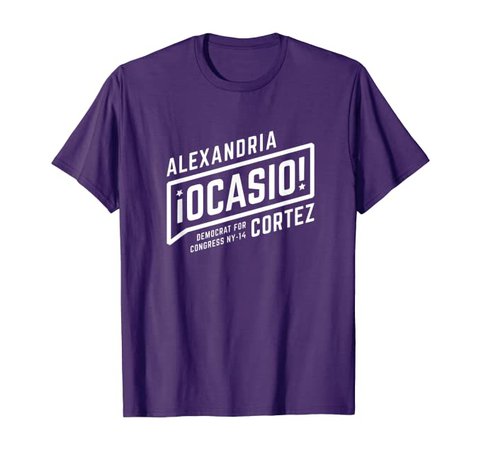 Amazon.com: Alexandria Ocasio Cortez 2018 Campaign T Shirt Men / Women: Clothing