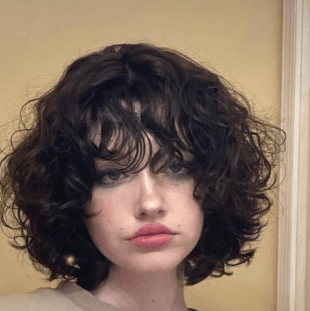 short curly hair-pinterest-strangervinyl