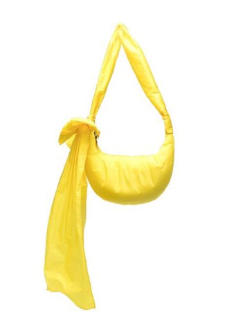RED(V) long bow ribbon shoulder bag yellow VQ2B0C44BAA - Farfetch