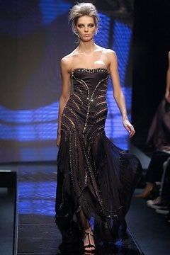 Model Wearing Versace
