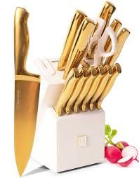 gold knife set - Google Search