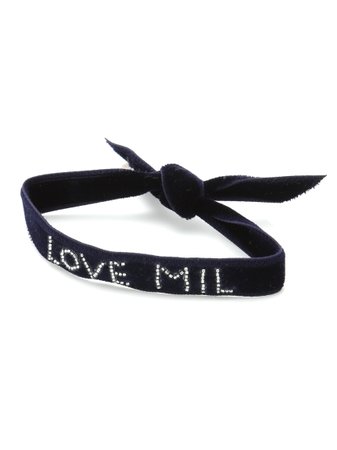 Velvet Ribbon Bracelet (Accessory / Bracelet · Bangle) | Mila Owen (Mira Owen) Mail Order | Fashion Walker