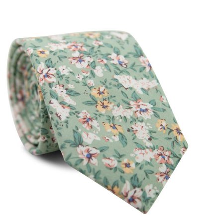 men’s floral tie