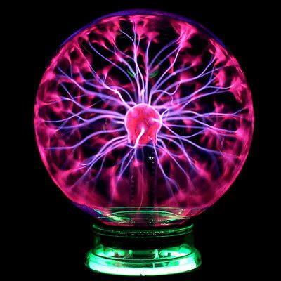 Glass Magic Plasma Ball Light Large Table Lights Sphere Night Lamp New | eBay