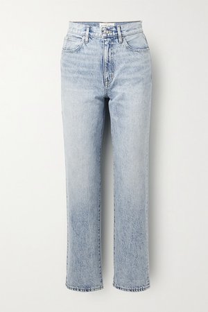 SLVRLAKE | Dakota high-rise straight-leg jeans | NET-A-PORTER.COM