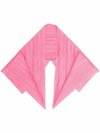 Pleats Please Issey Miyake plissé-effect scarf - FARFETCH